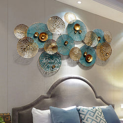 High Quality 3D Living Room Sofa Background Wall Decoration Creative Metal Wrought Iron Art Wall Decorative Ornaments